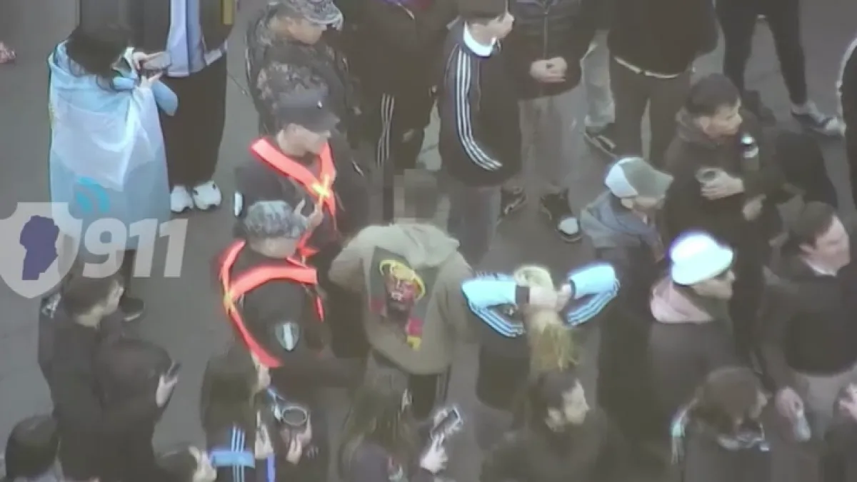 Cuatro detenidos y nueve celulares recuperados durante los festejos de Argentina