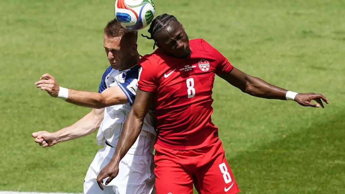 Canadá y Bosnia igualaron 1-1 en el inicio del Grupo "B"