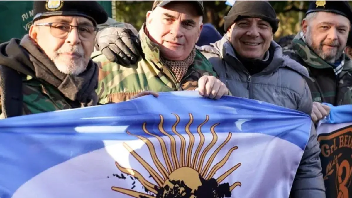Veteranos de Malvinas convocaron a separar el fútbol de la guerra antes de la semifinal