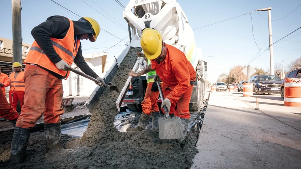 Redireccionan el tránsito por el avance de obra en Av. Bodereau