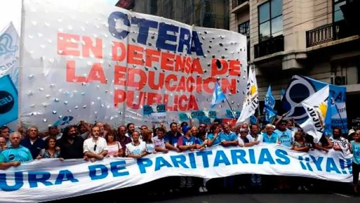 CTERA convocó a un paro en todo el país para el 3 de agosto