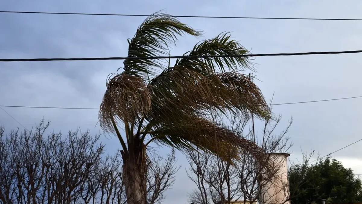 Cambio de tiempo en Córdoba: viento, lluvias y bajas temperaturas