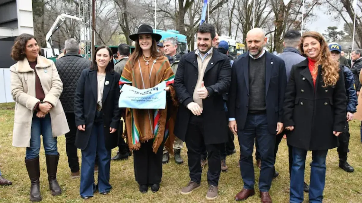 Villarruel pidió el fin de las retenciones durante la Expo Venado 2026