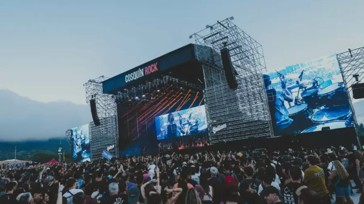 Conocé la grilla completa para el Cosquín Rock 2027