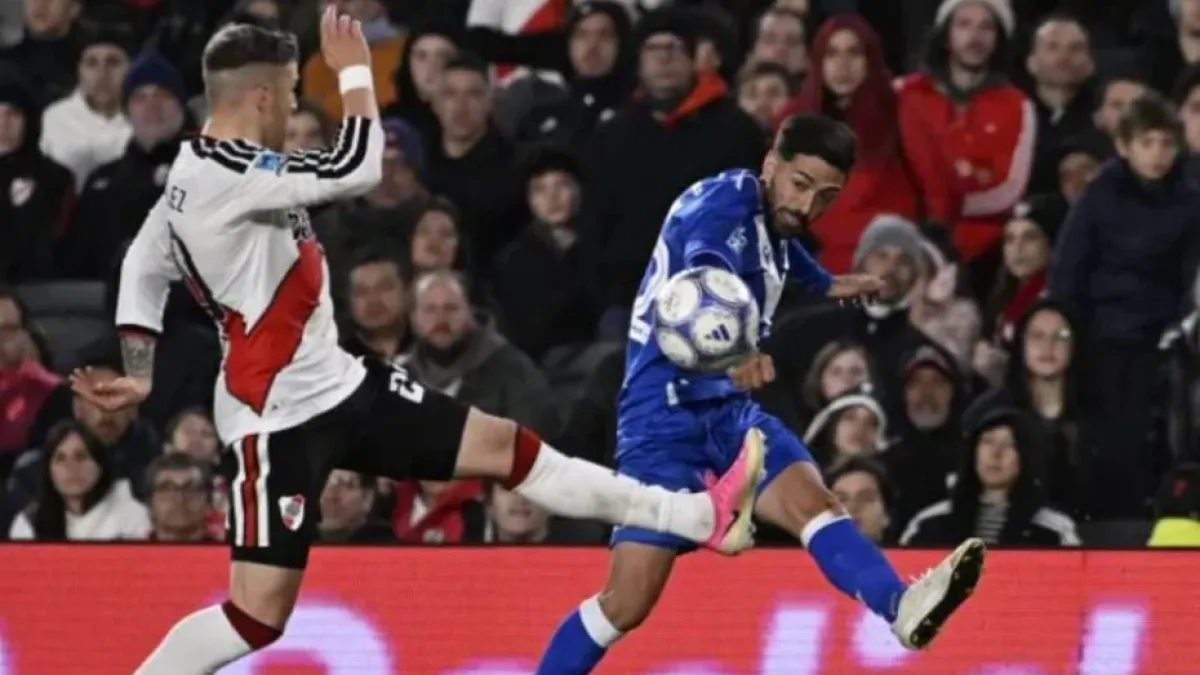 River se imponía 2 a 0, pero Vélez se lo empató
