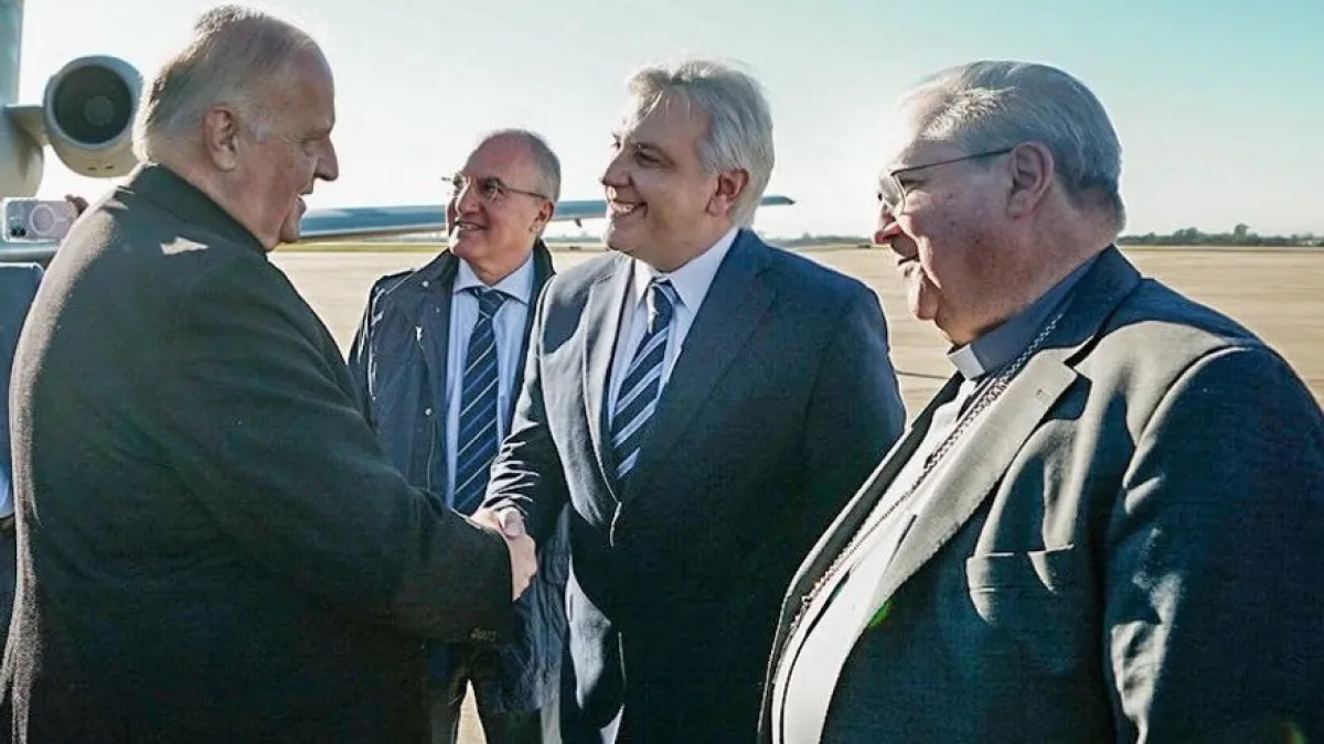 La delegación oficial del Vaticano llegó a Córdoba para delinear la agenda del Papa León XIV