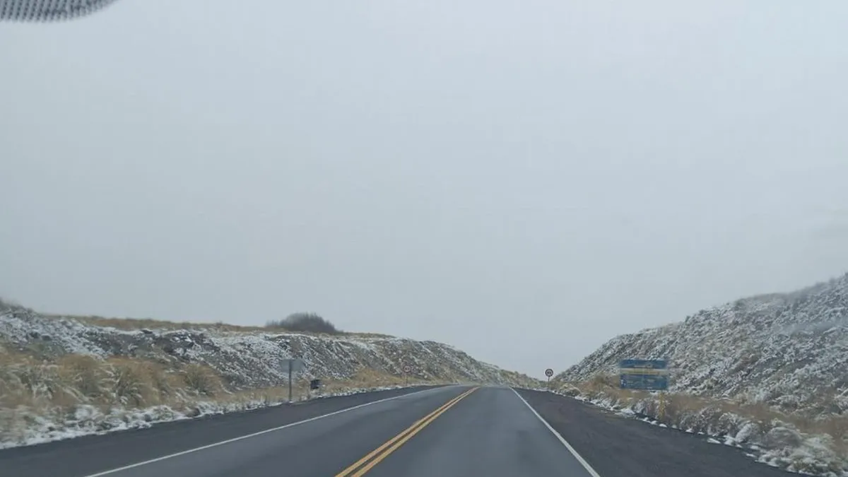 Habilitaron el Camino de las Altas Cumbres tras la nevada