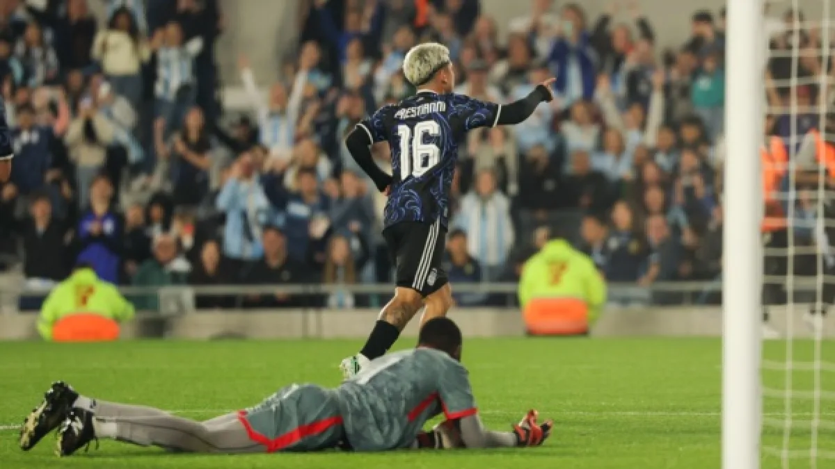 Argentina goleó a Burkina Faso